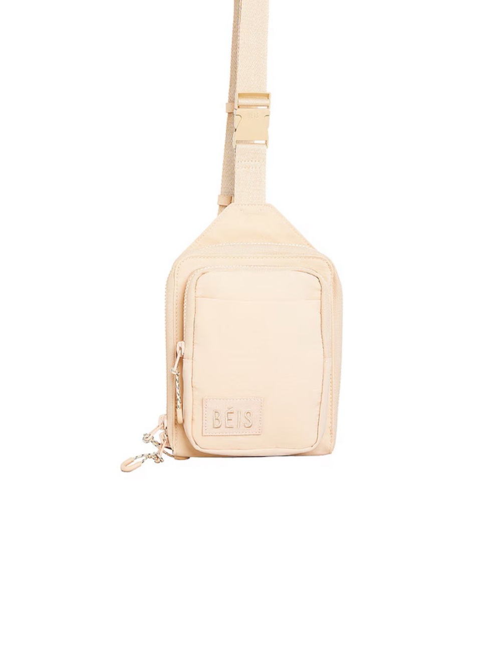 BEIS Cream Sport Sling Bag